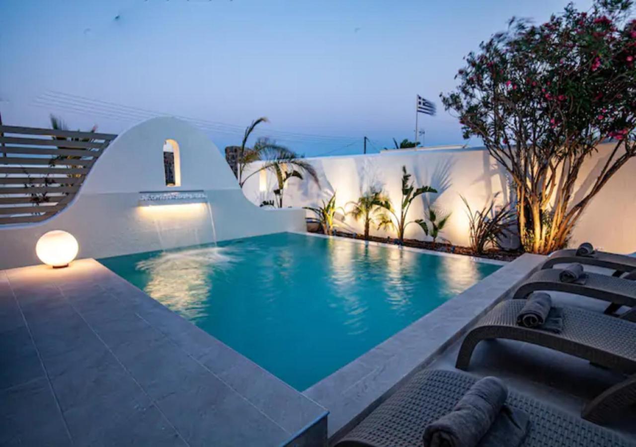 Dafnes Villa 1 Private Pool Perissa Exterior foto
