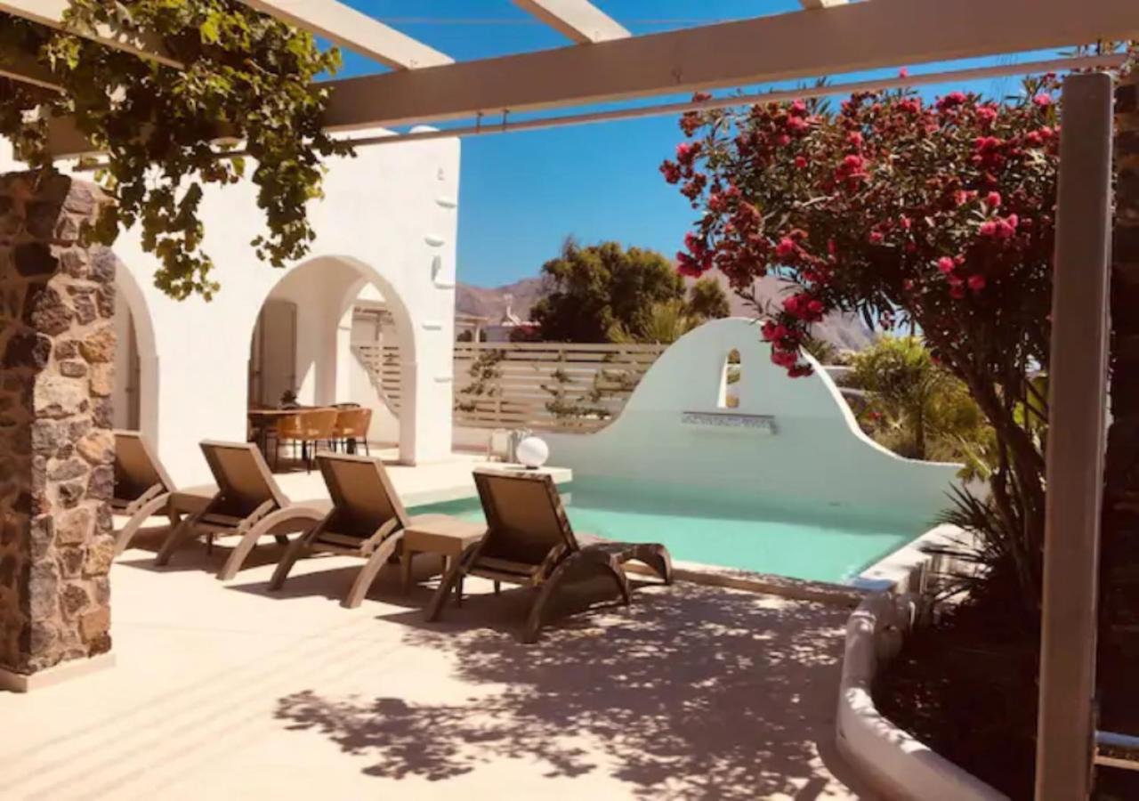 Dafnes Villa 1 Private Pool Perissa Exterior foto