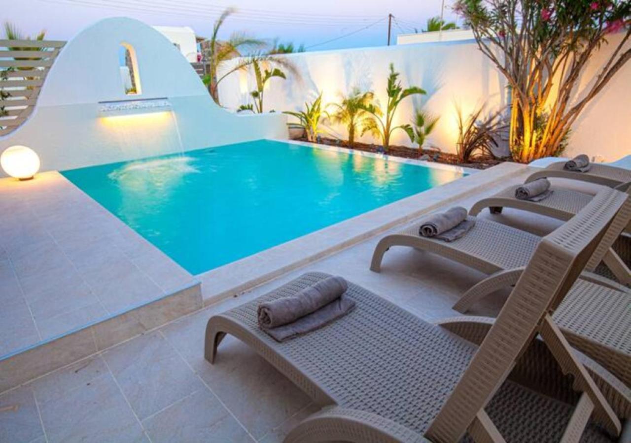 Dafnes Villa 1 Private Pool Perissa Exterior foto